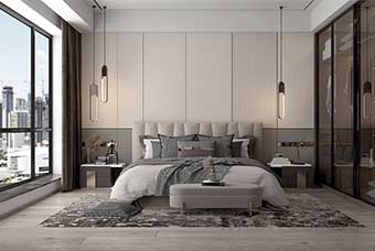 新乡现代风格-卧室