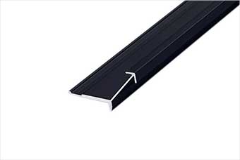 新乡航空纤维墙咔铝合金阳角线（哑黑氧化）