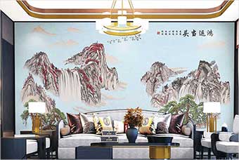 新乡森佰汇航空纤维墙咔（鸿运当头）