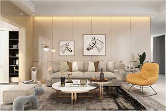 新乡客厅空间案例